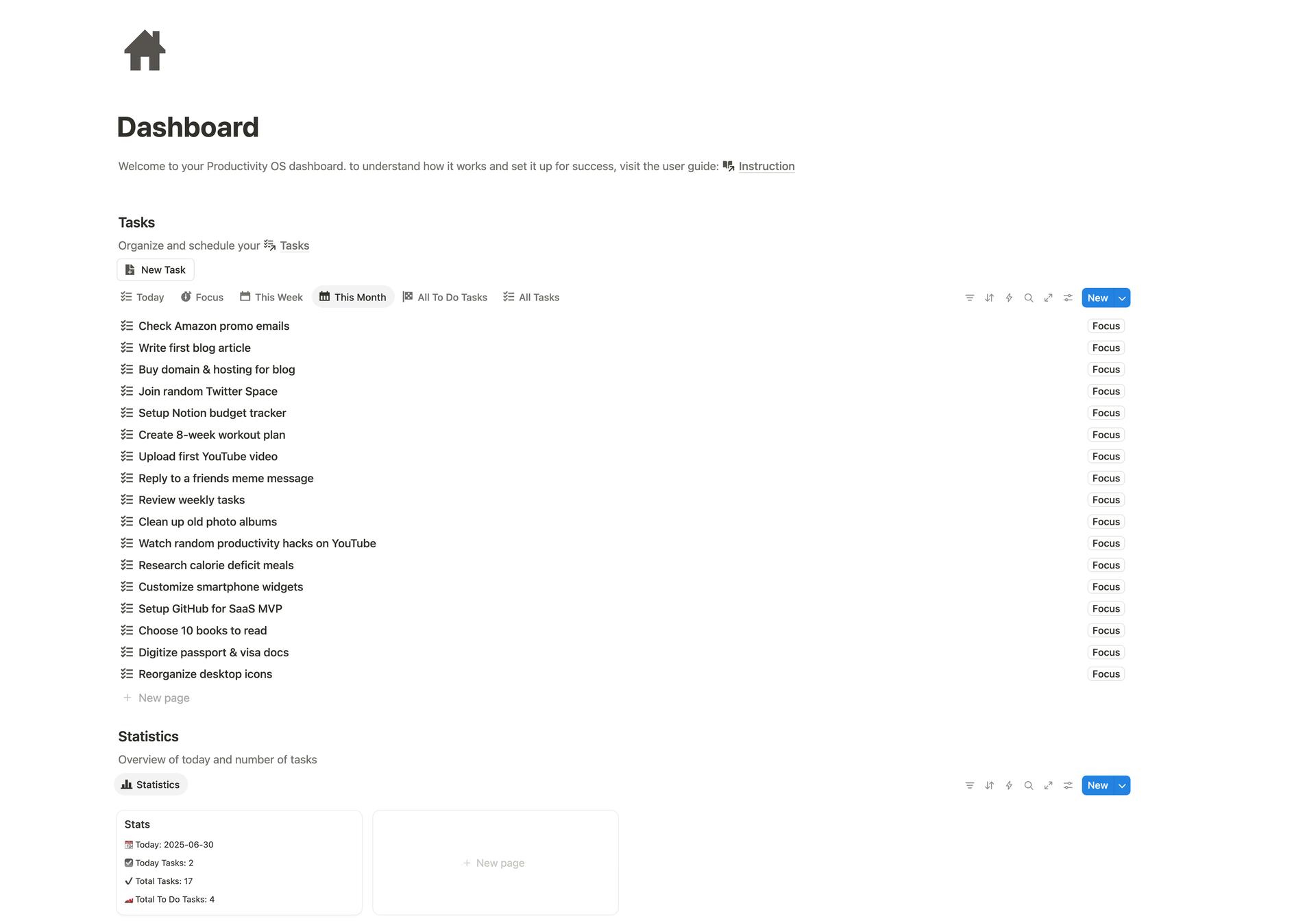 Productivity OS